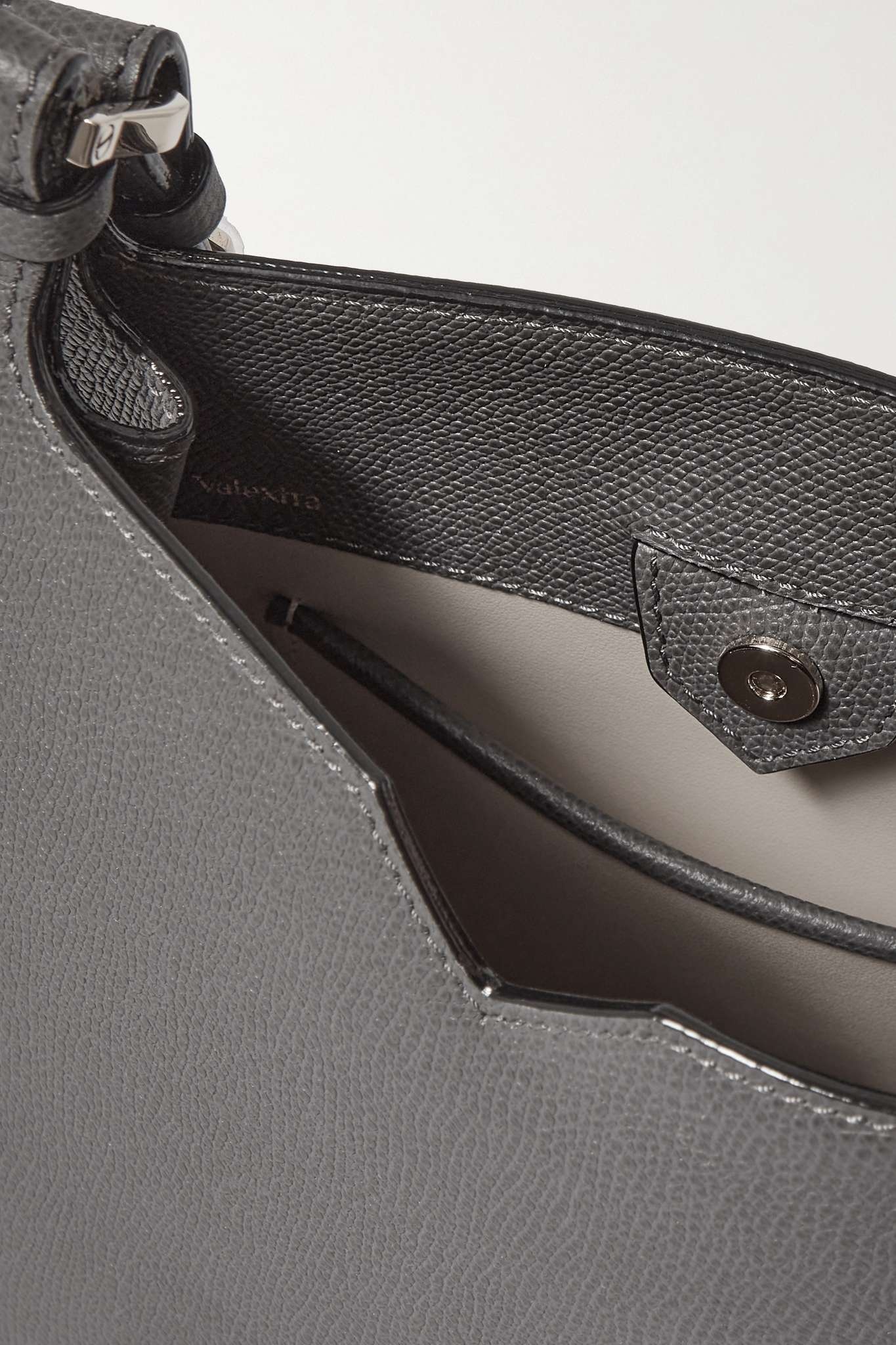 Small textured-leather shoulder bag - 5