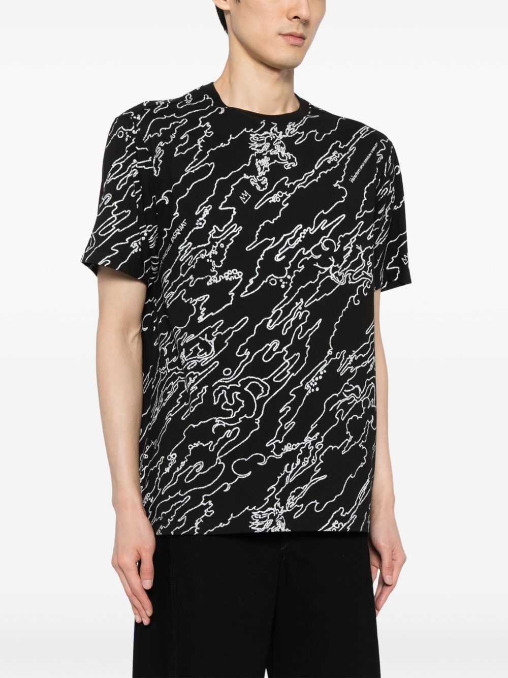 graphic-print cotton T-shirt - 3