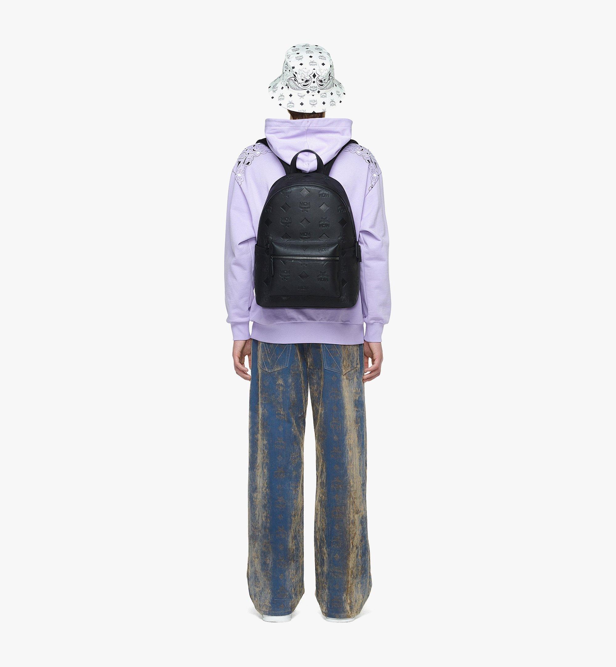 Stark Backpack in Maxi Monogram Leather - 7