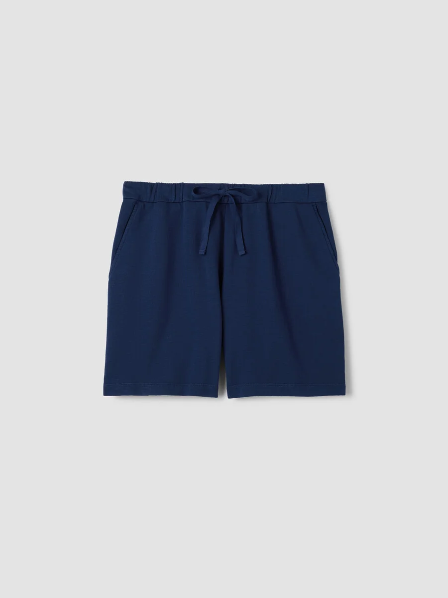 Garment-Dyed Organic Cotton Terry Walking Shorts - 1