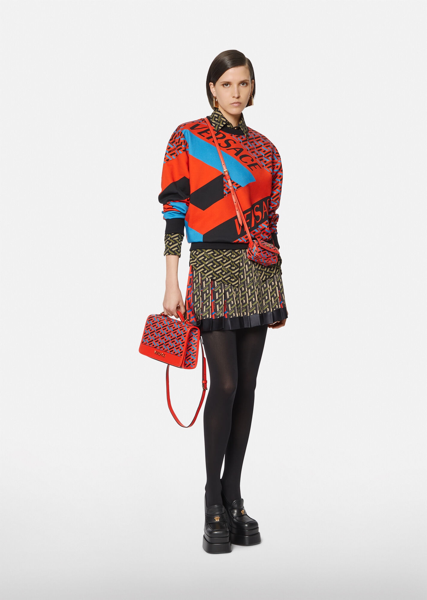 La Greca Print Sweatshirt - 4