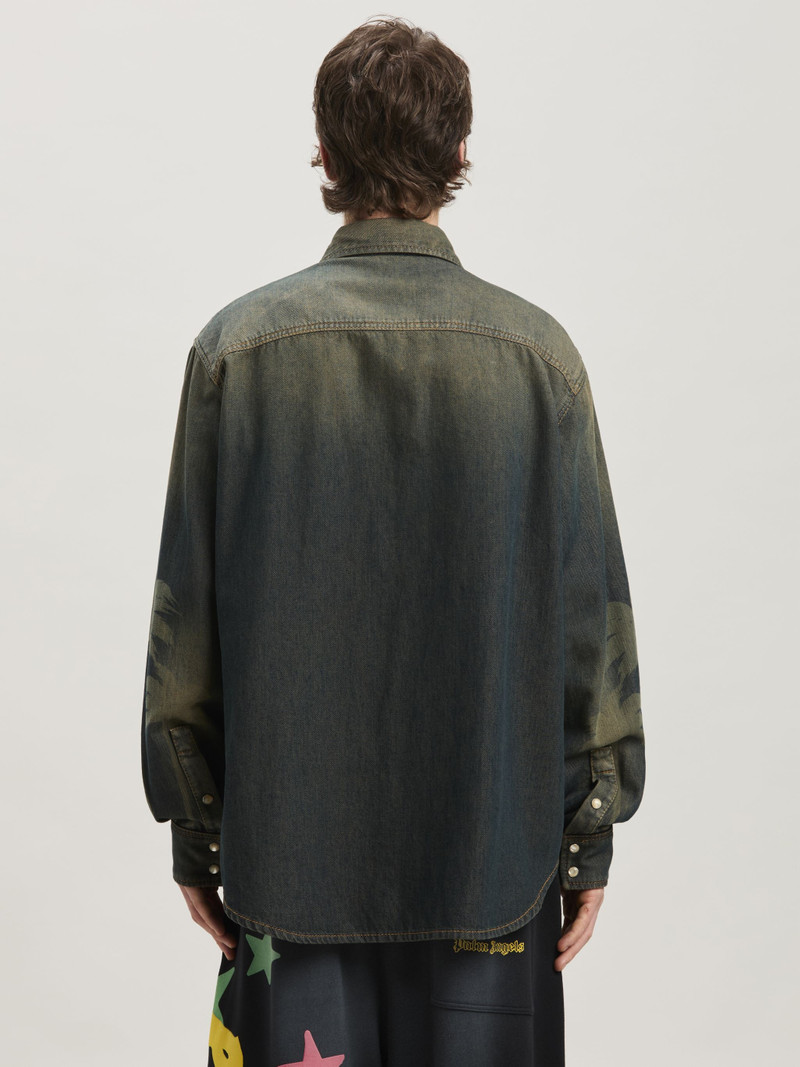 Curved Logo Tartan Overshirt 5