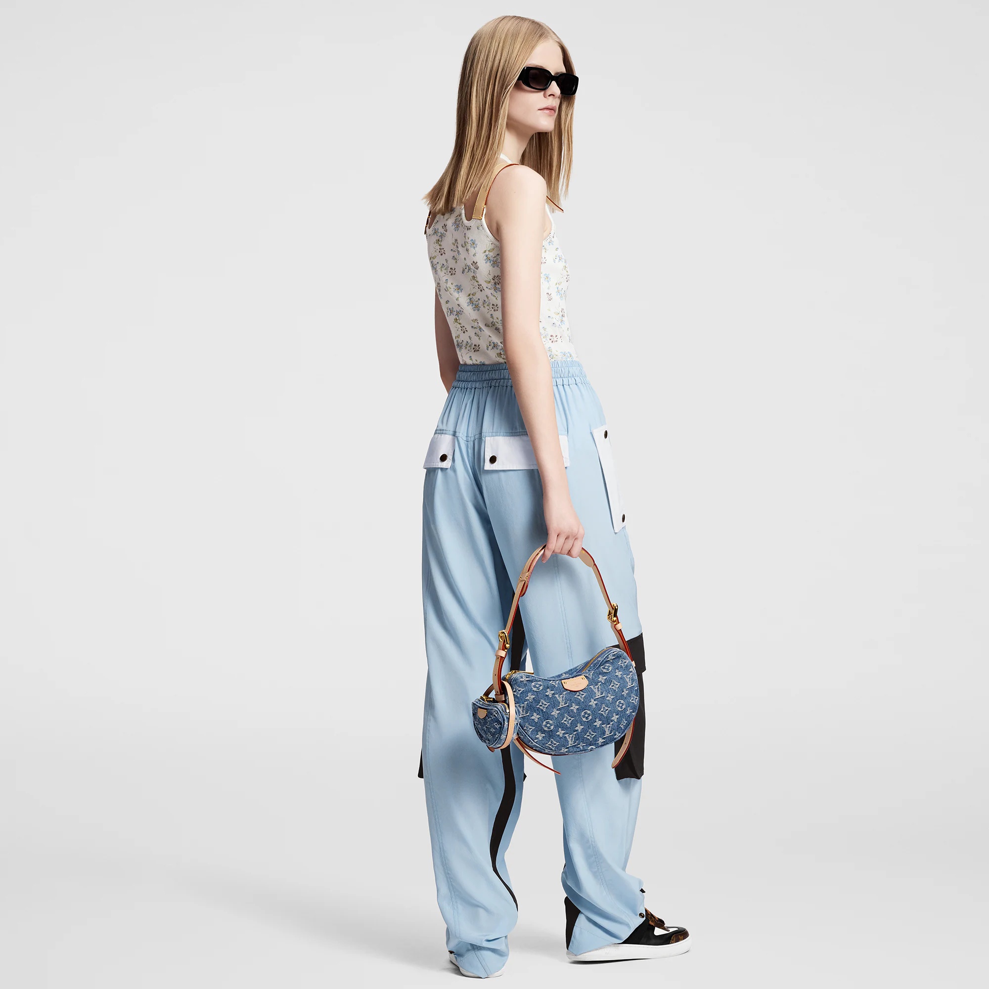 Color-Blocked Cargo Pants - 3