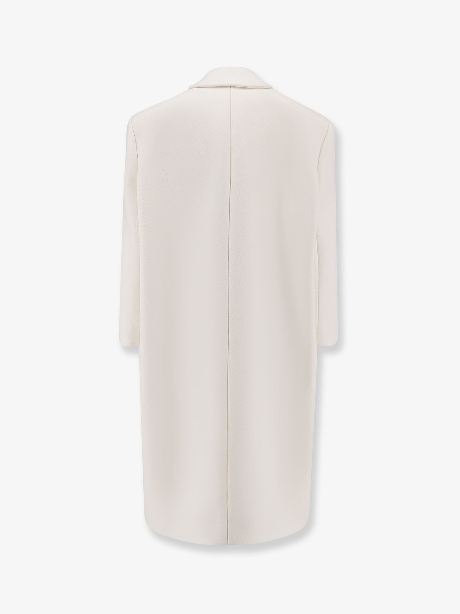 Double-Breasted Wool Coat - 4