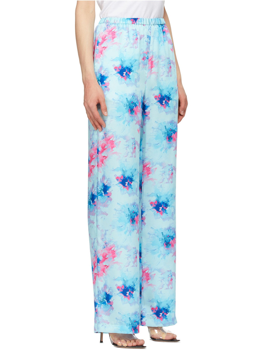 Blue Tie-Dye Lounge Pants - 2