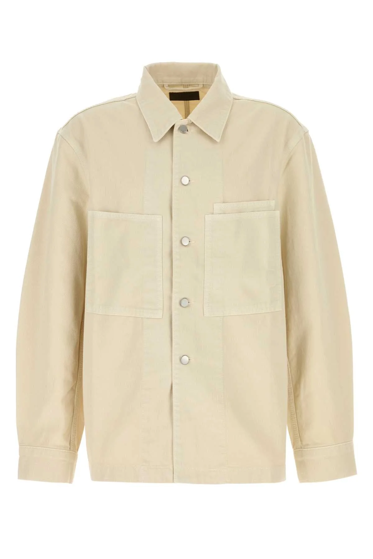 Lemaire Men Sand Denim Shirt - 1