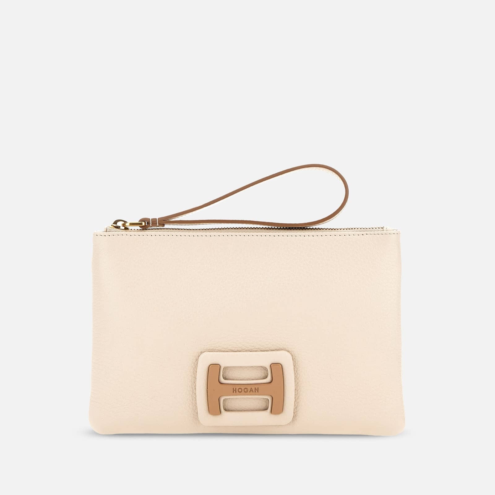 Pouch Medium Ivory Beige - 1