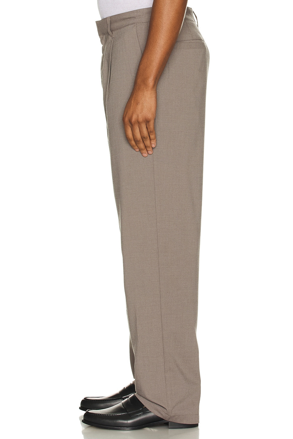 George Wool Gabardine Trouser - 4