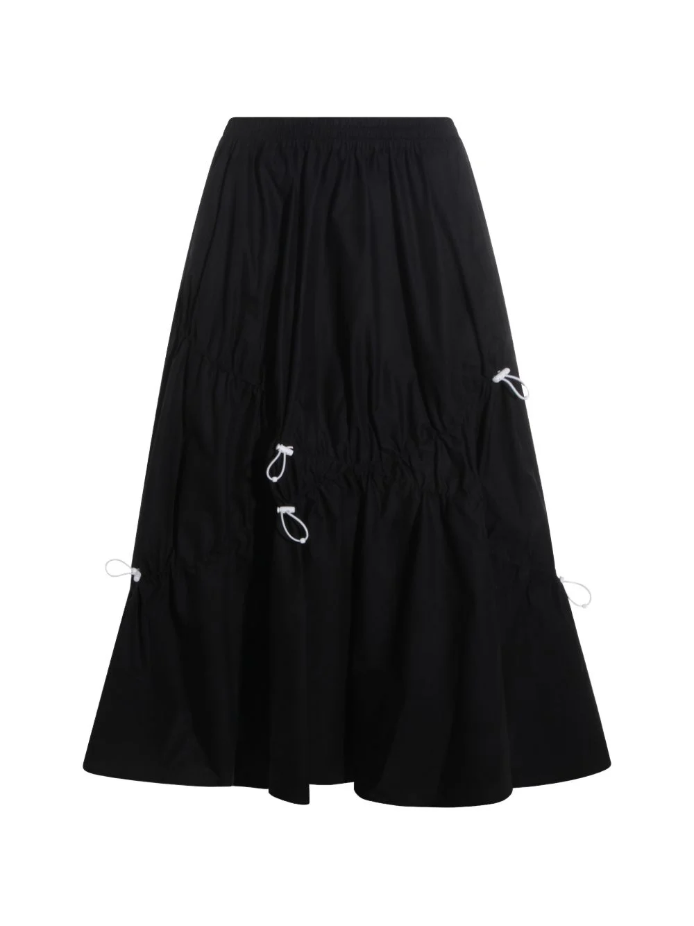 drawstring midi skirt - 1