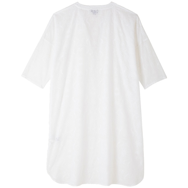 Women Cotton Cover-up Broderies Anglaises - 2