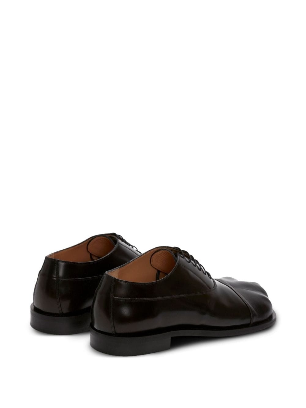 Paw leather derby shoes - 3