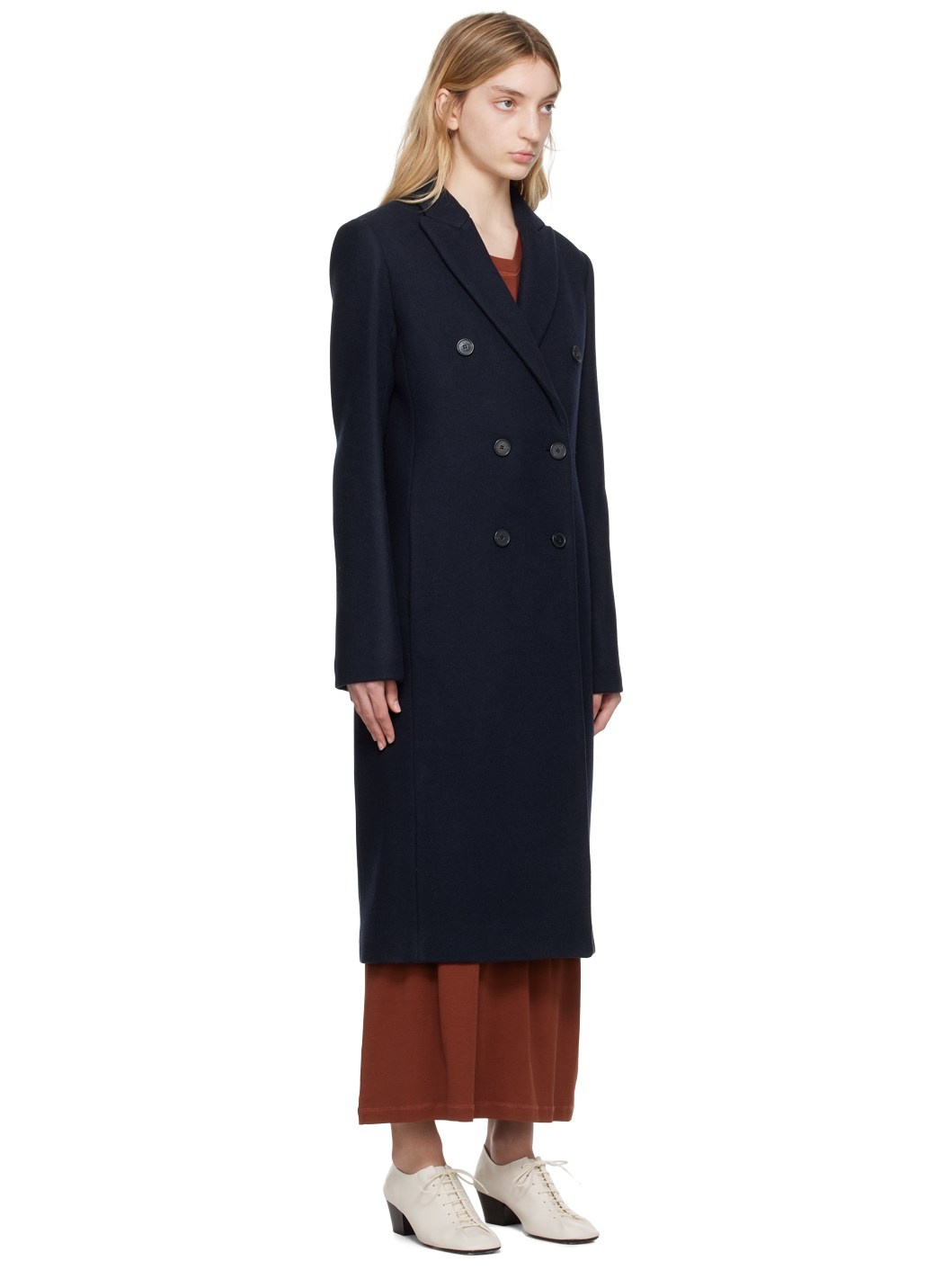 Navy New Camia Coat - 2