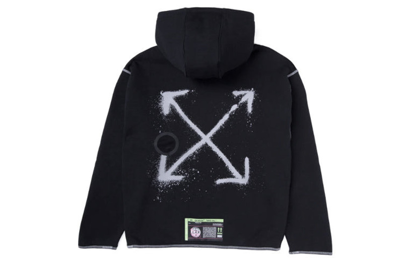 Nike Nike x Off-White Hoodie 'Black' CN5640-010 outlook