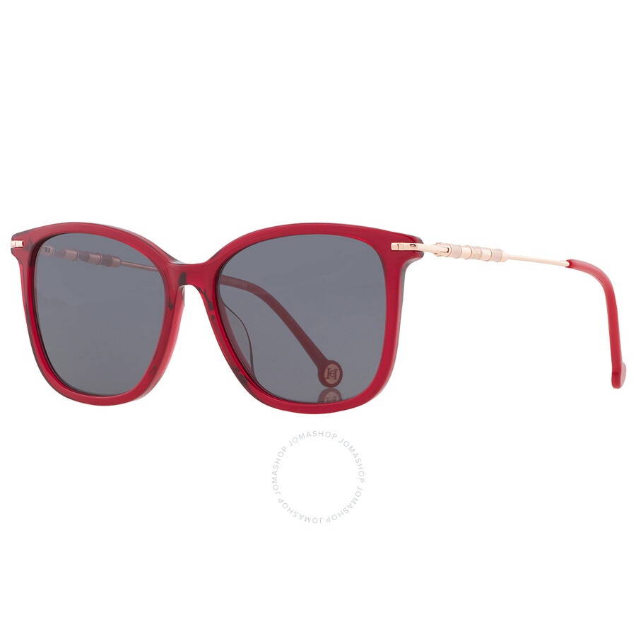 Carolina Herrera Grey Square Ladies Sunglasses HER 0100/G/S 0C9A/IR 56 - 3