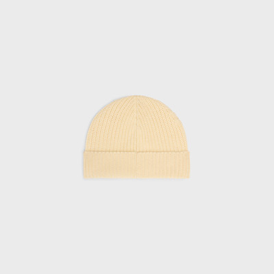 CELINE triomphe beanie in cotton outlook