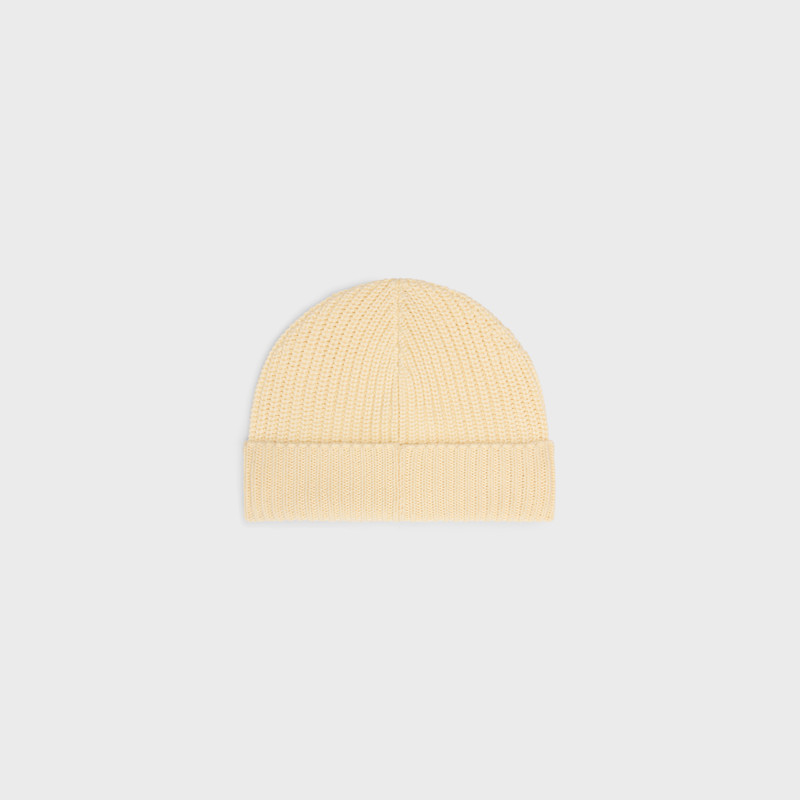 CELINE triomphe beanie in cotton outlook