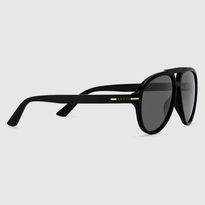 GUCCI Navigator frame sunglasses outlook