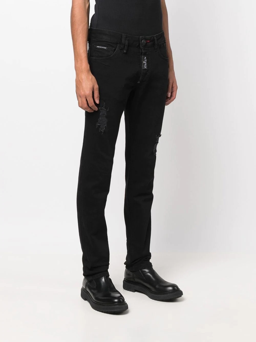 Gothic Plein Super straight-cut jeans - 3