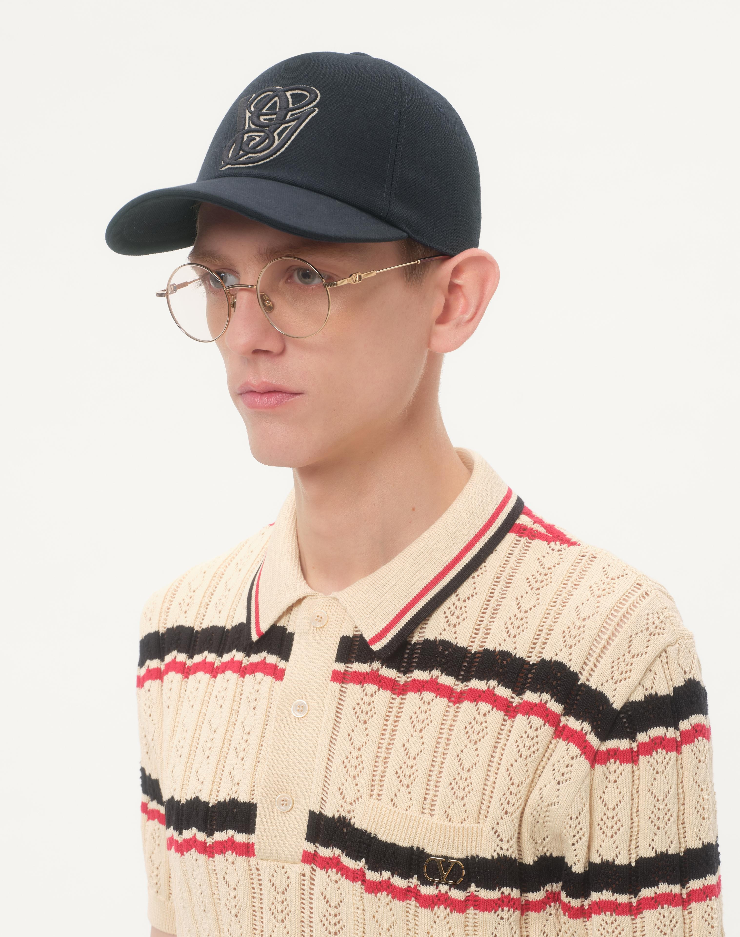 VALENTINO GARAVANI COTTON BASEBALL CAP WITH EMBROIDERY - 2