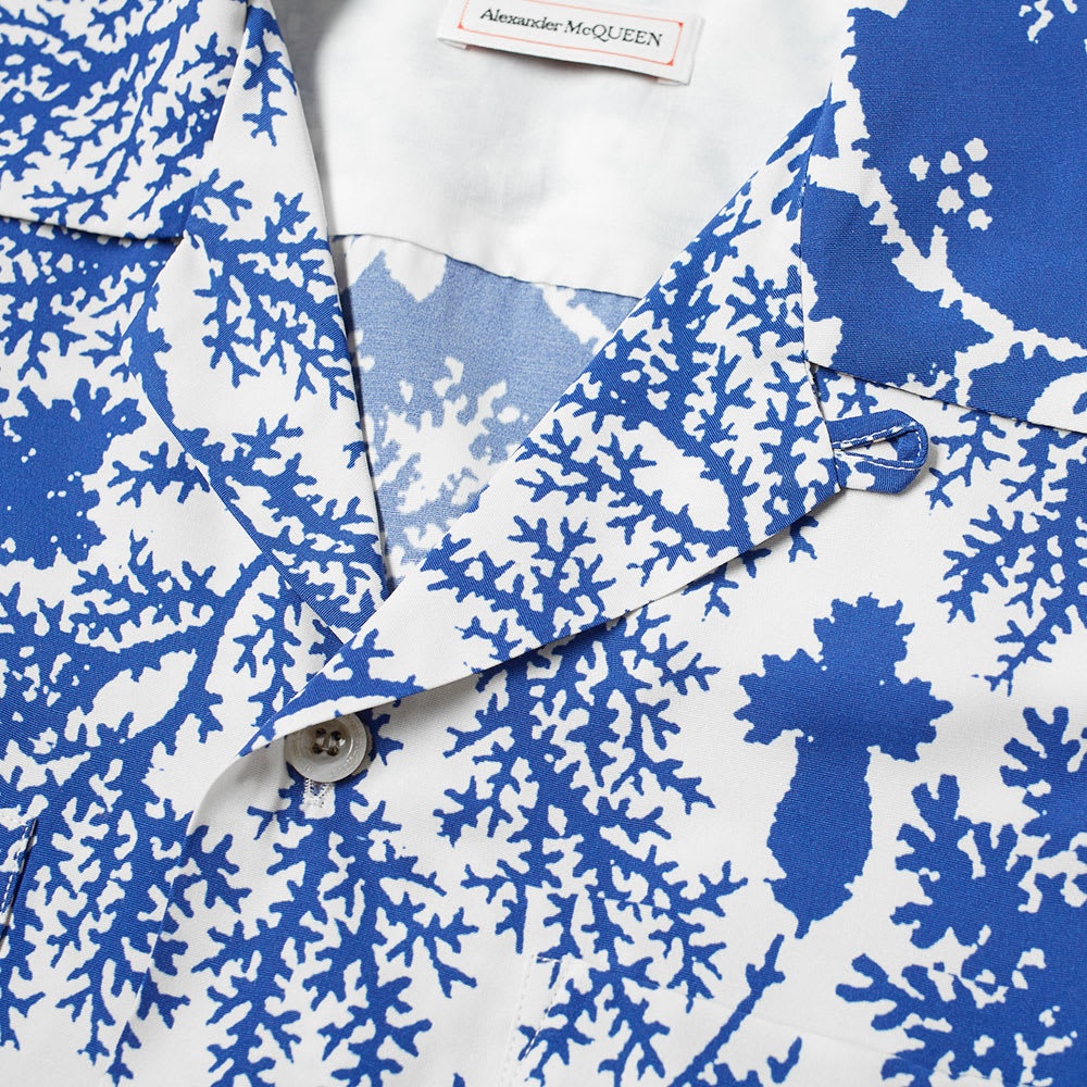 Alexander McQueen Ivory Print Vacation Shirt - 2