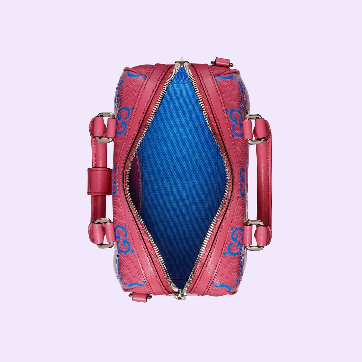 GG embossed mini duffle bag - 8