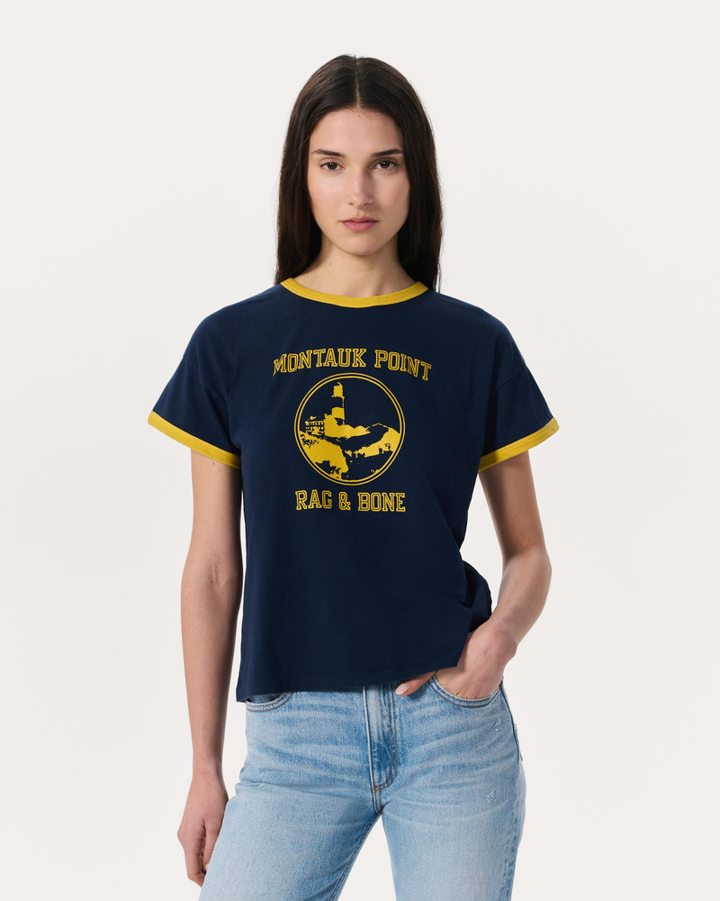 Montauk Boxy Graphic Tee 2
