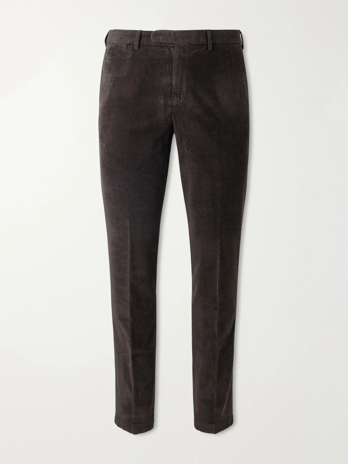 Straight-Leg Cotton-Blend Corduroy Chinos - 1