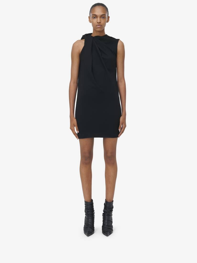 Knot Detail Mini Dress - 2