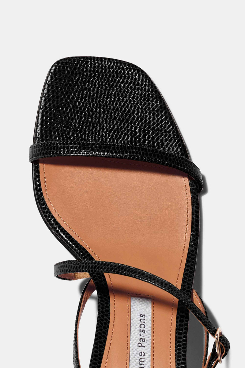 HUGO IN BLACK EMBOSSED LIZARD 3