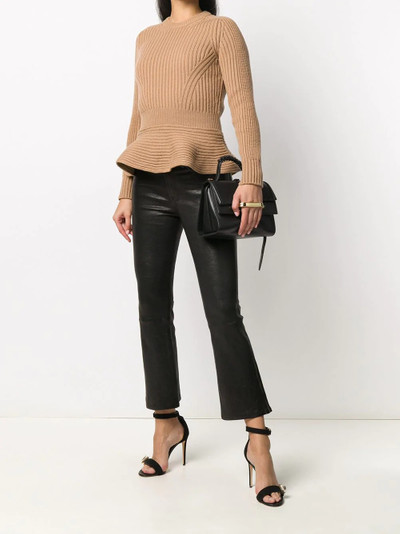 Alexander McQueen ribbed knit jumper outlook