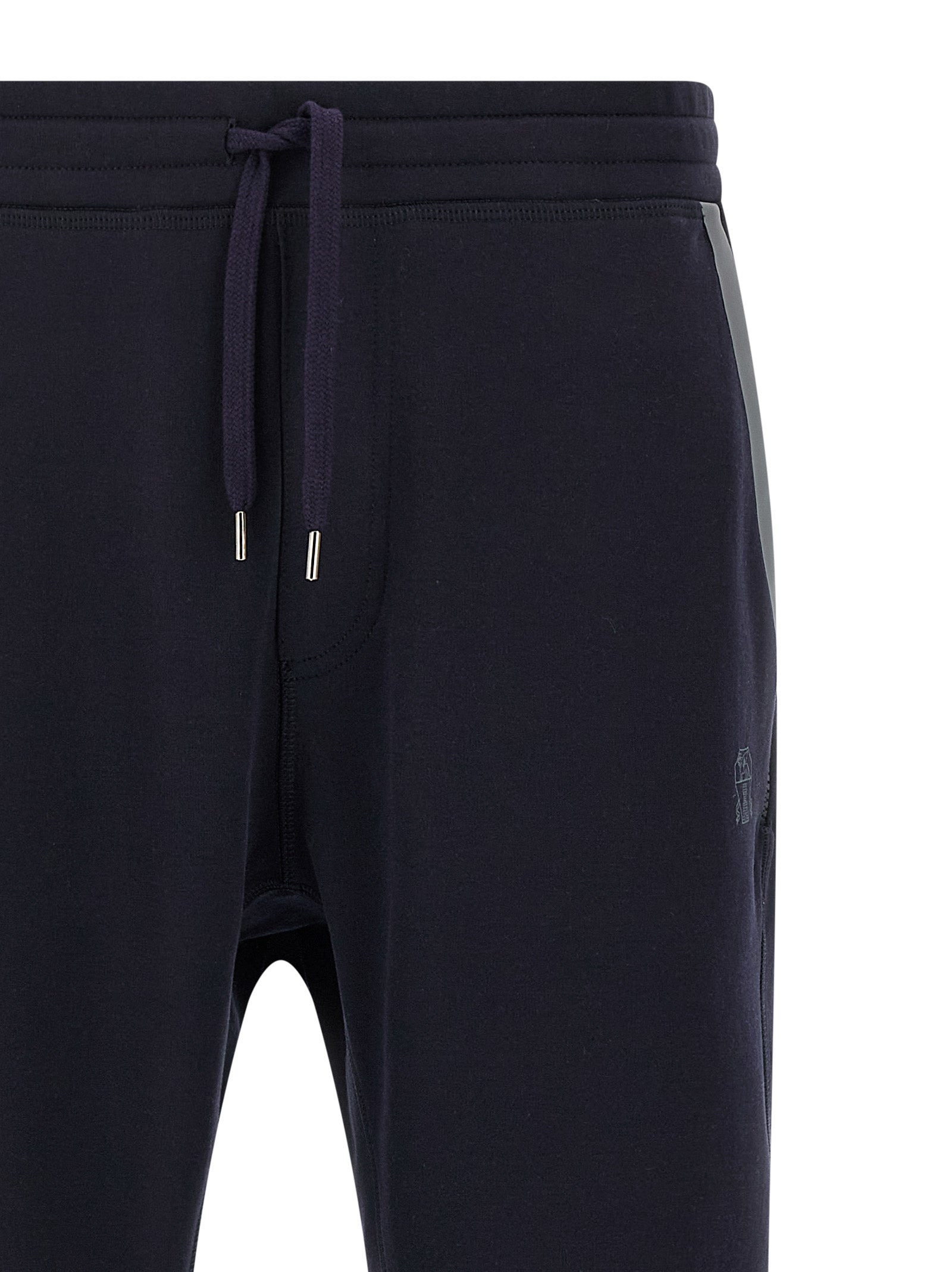 Double Sweatshirt Joggers Pants Blue - 3