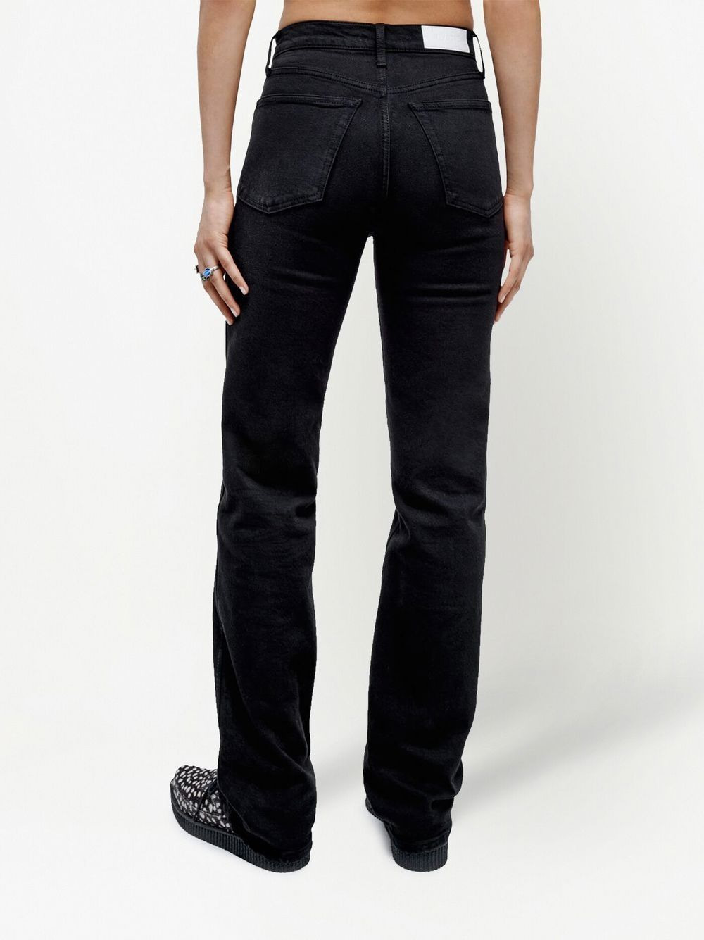 straight-leg high-rise jeans - 4