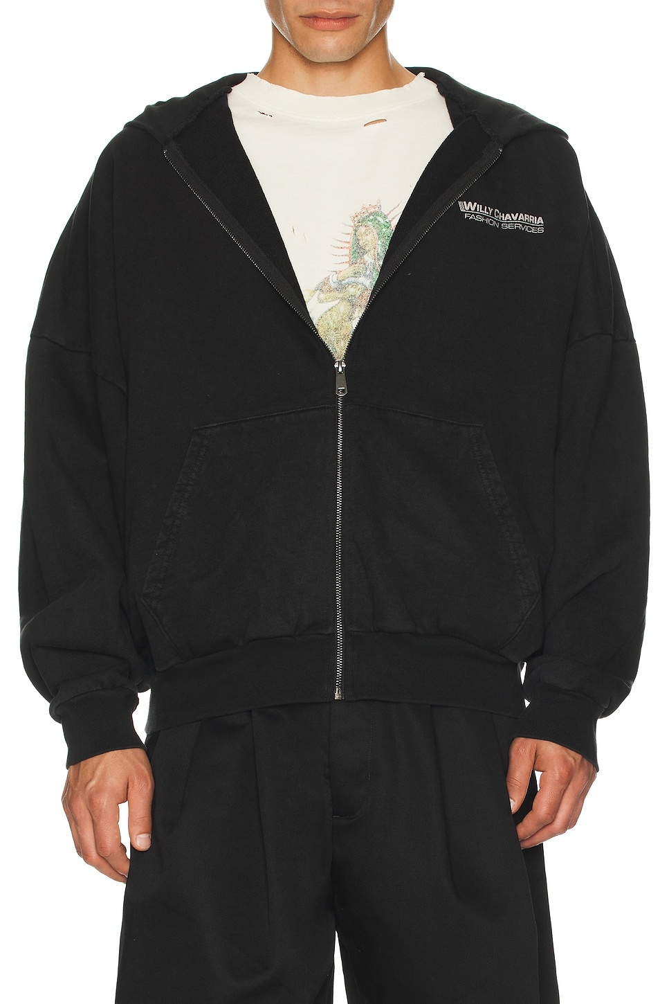Willy Fashion Service Standard Zip Hoodie - 3