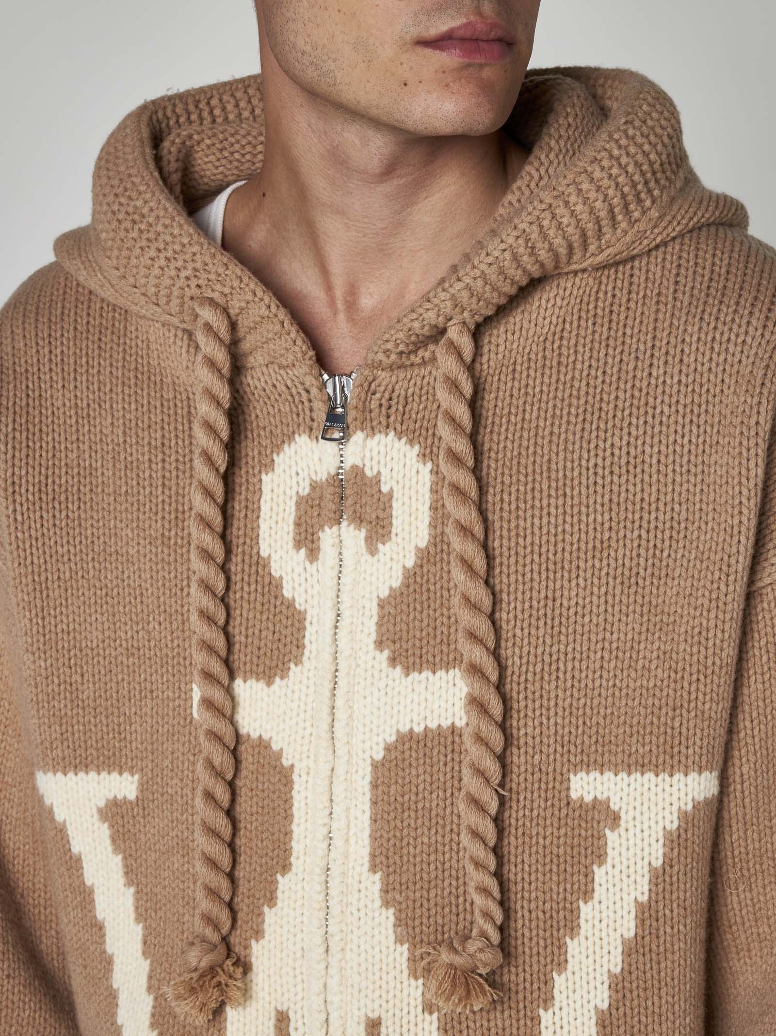 Cardigans J.W. Anderson - hooded sweater - KW0948YN0170132