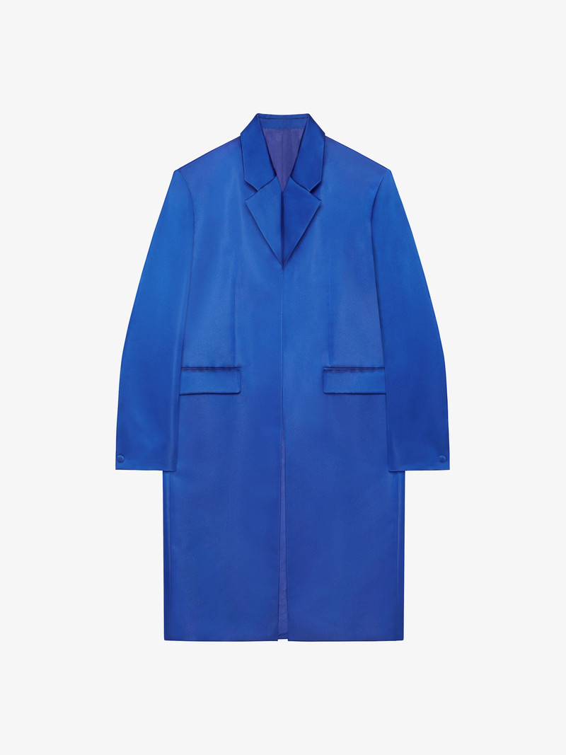 COAT IN SILK SATIN DUCHESSE 1