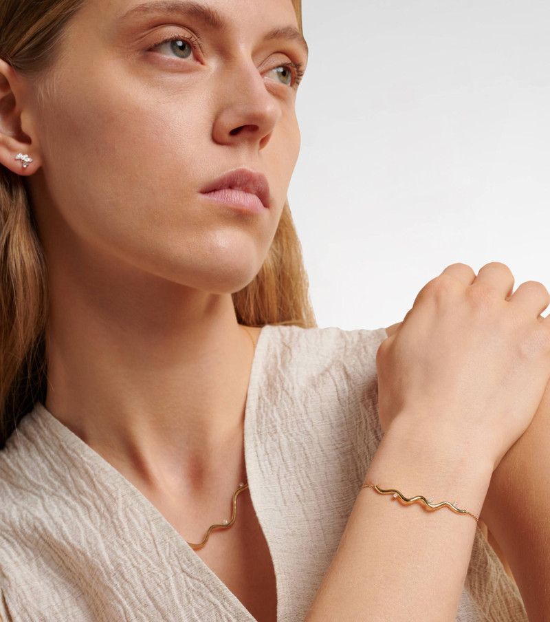 Harbor Lights 10kt gold bracelet with diamonds 3
