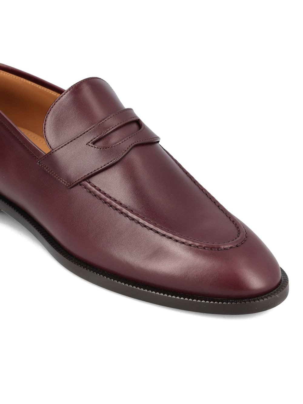 penny leather loafers - 3