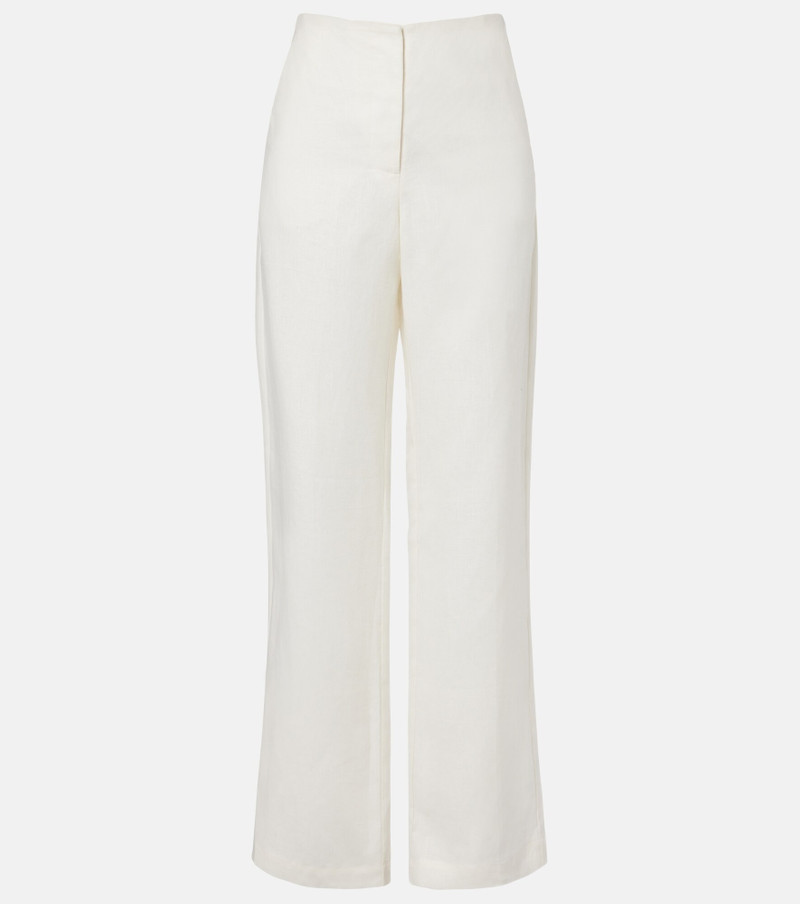Lulea linen wide-leg pants 1