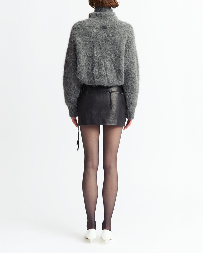 ROLL NECK SEPHIA JUMPER IN KNIT 3
