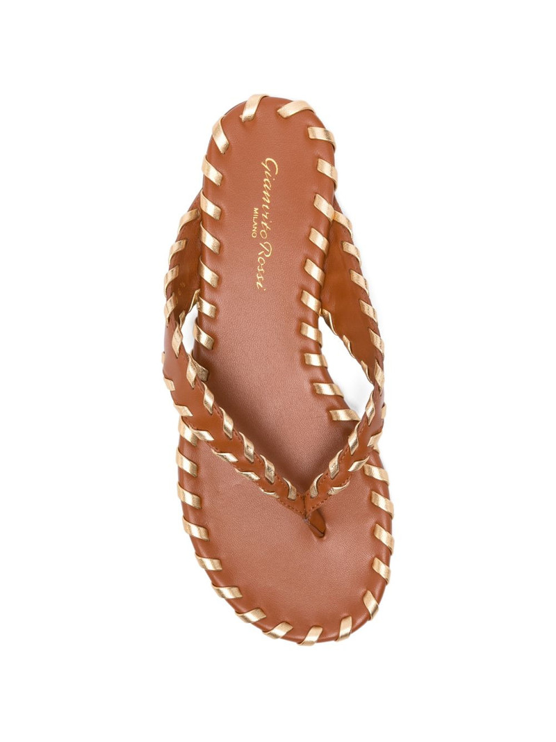 woven leather sandals 4