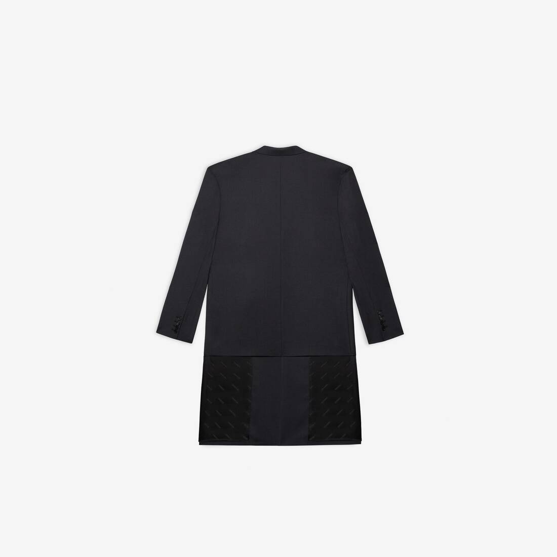 Hybrid Blazer Coat in Black/blue - 2