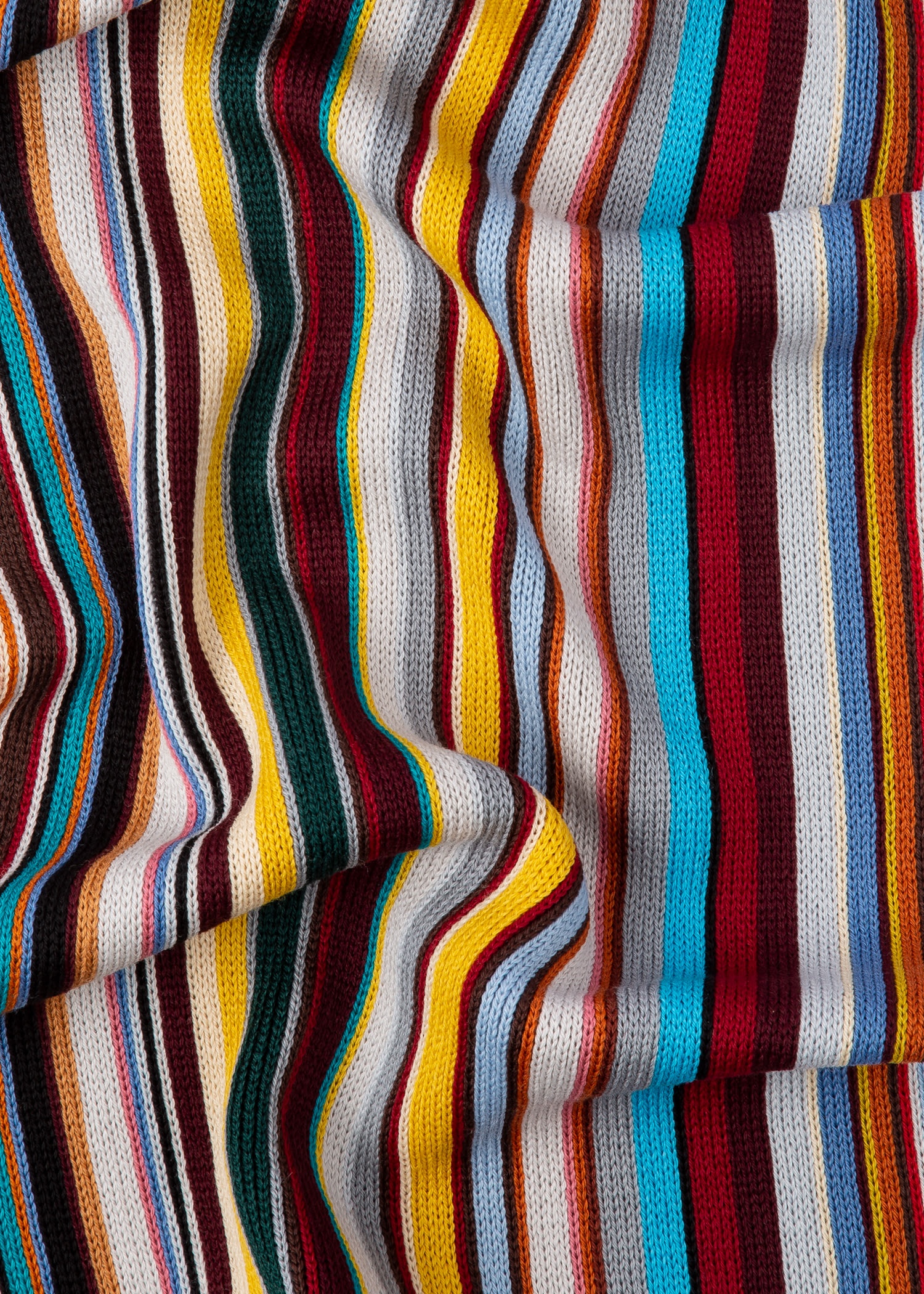 'Signature Stripe' Merino Wool Scarf - 2
