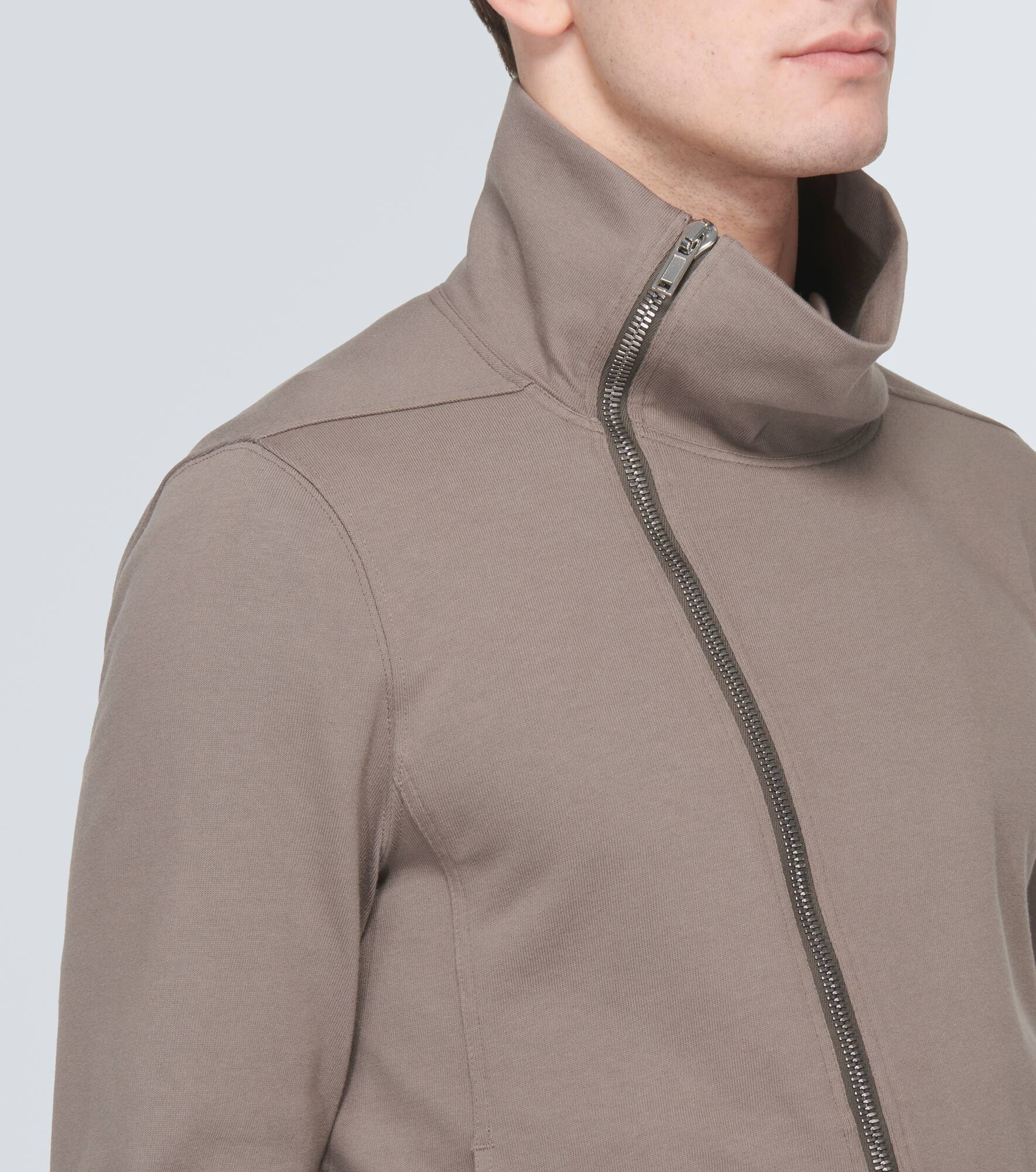 Bauhaus cotton zip-up jacket - 5
