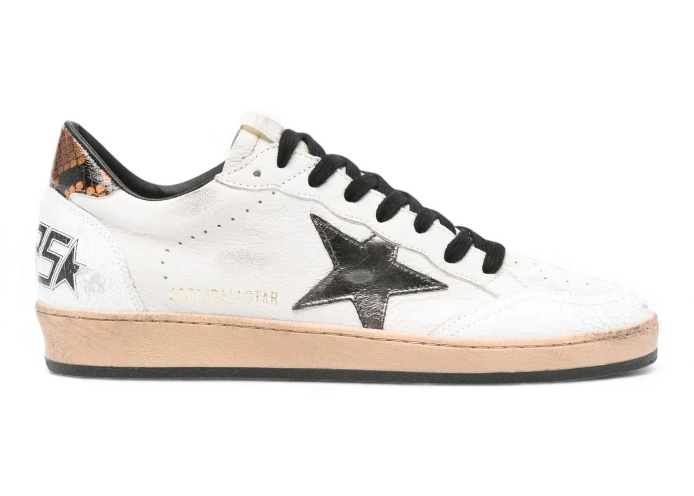 Golden Goose Ball-Star Low White Silver Star - 1
