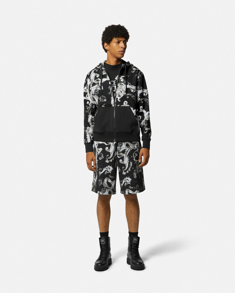VERSACE JEANS COUTURE Watercolour Couture Sweat Shorts outlook
