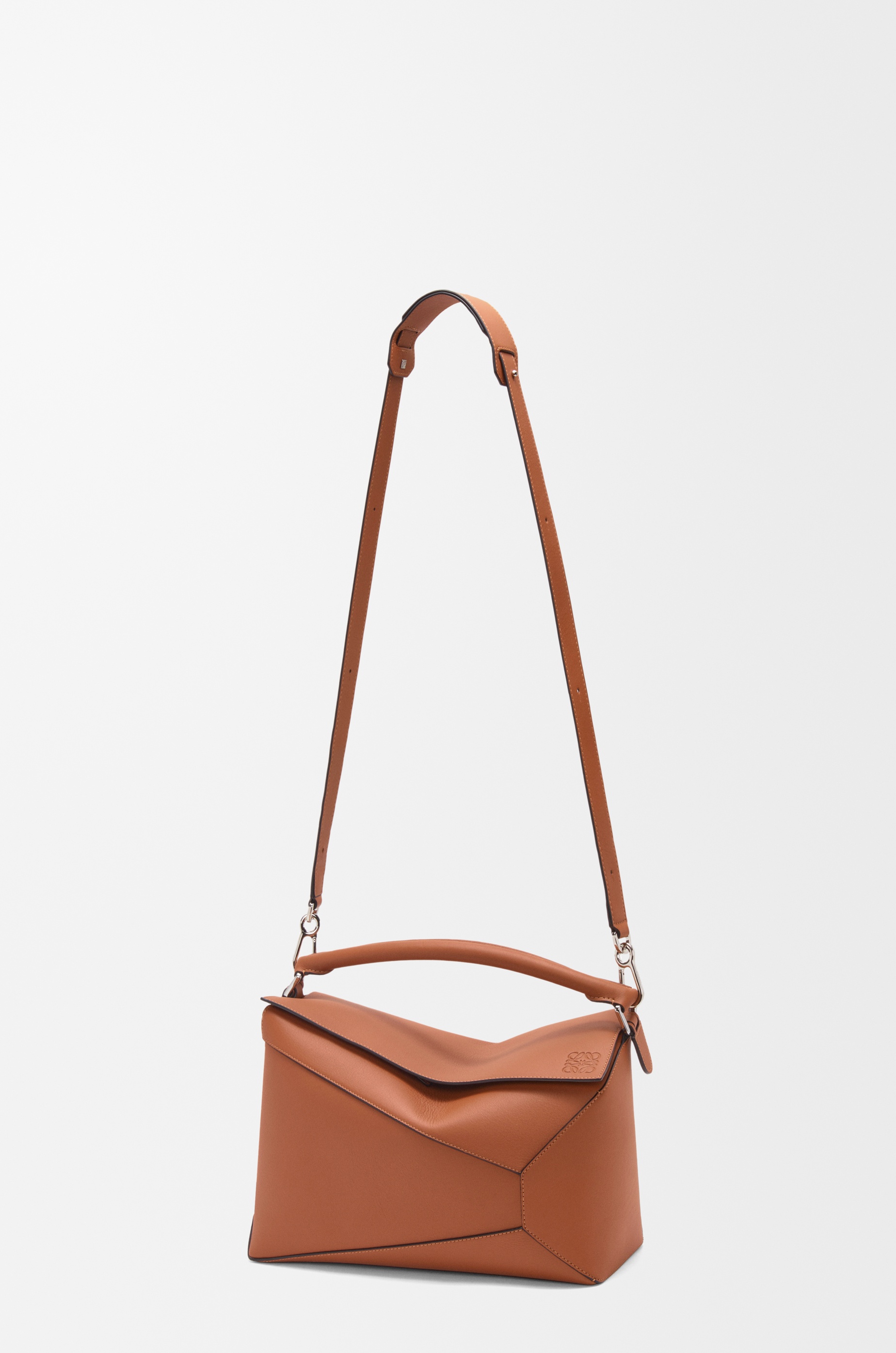 Large Puzzle Edge bag in classic calfskin - 8