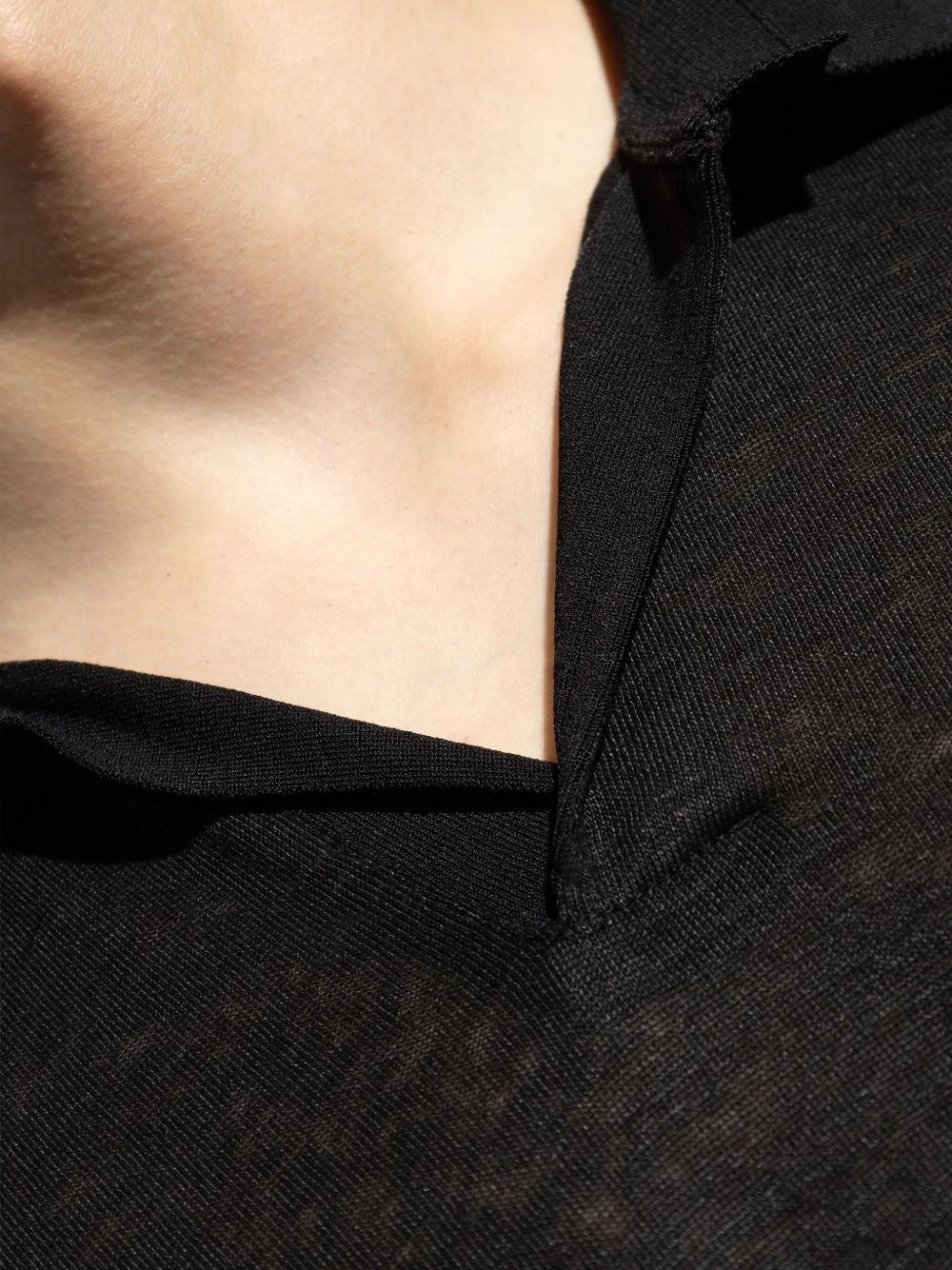 fine-knit T-shirt - 5