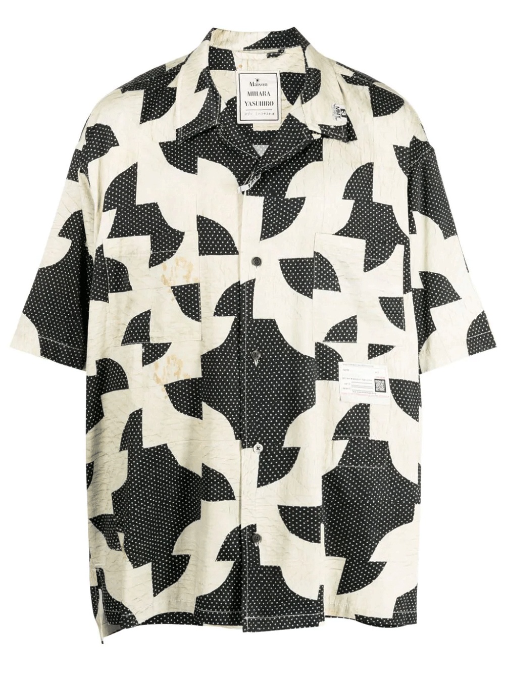 Drunkers Path Quilt Pattern Print Shirt - 1