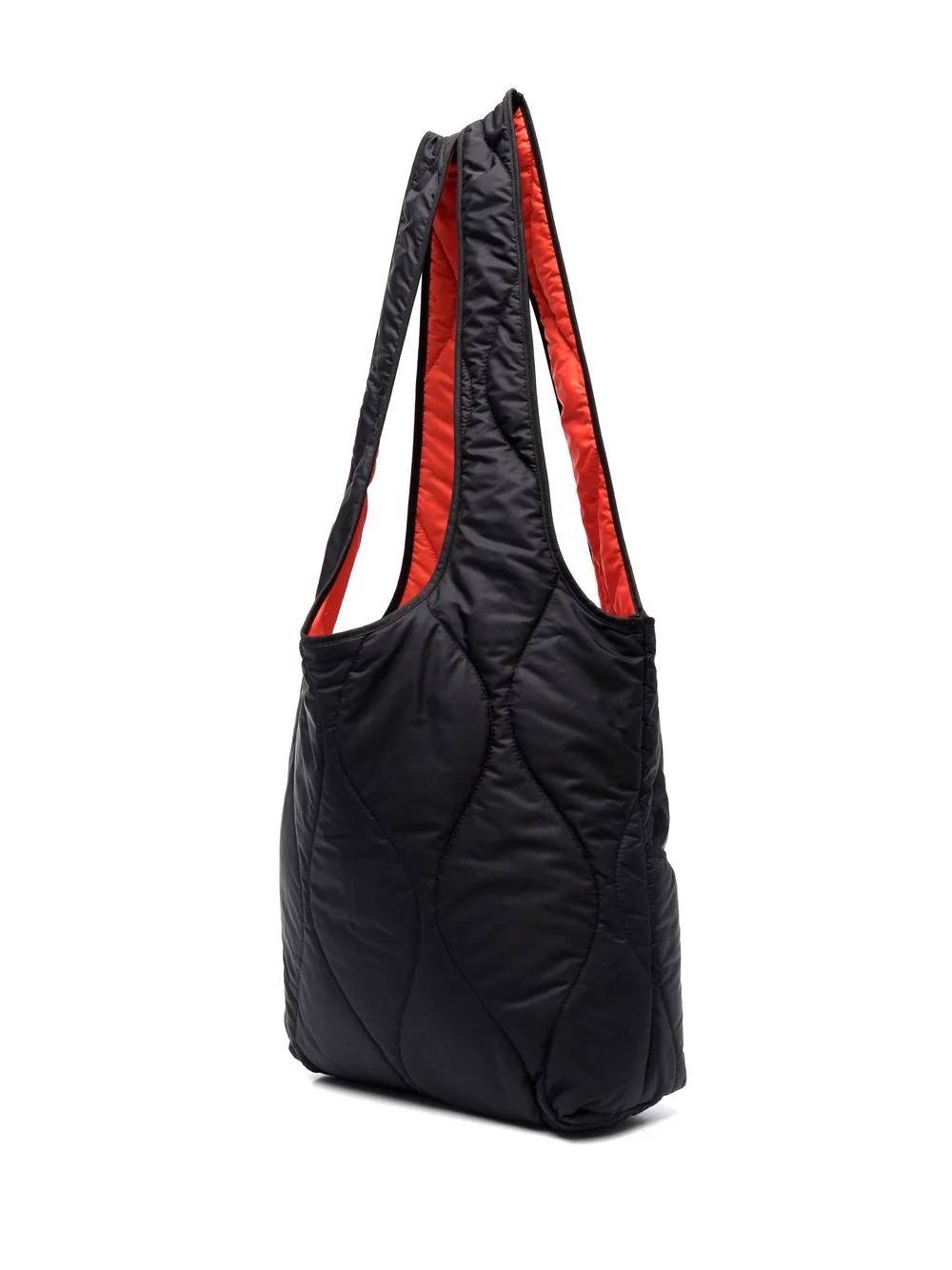 quilted nylon tote bag - 3