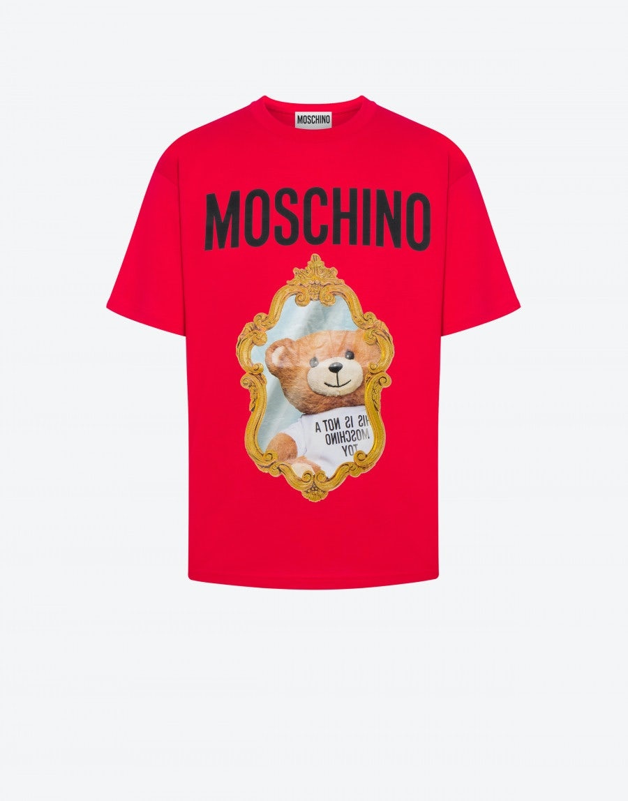 MIRROR TEDDY BEAR JERSEY T-SHIRT - 1